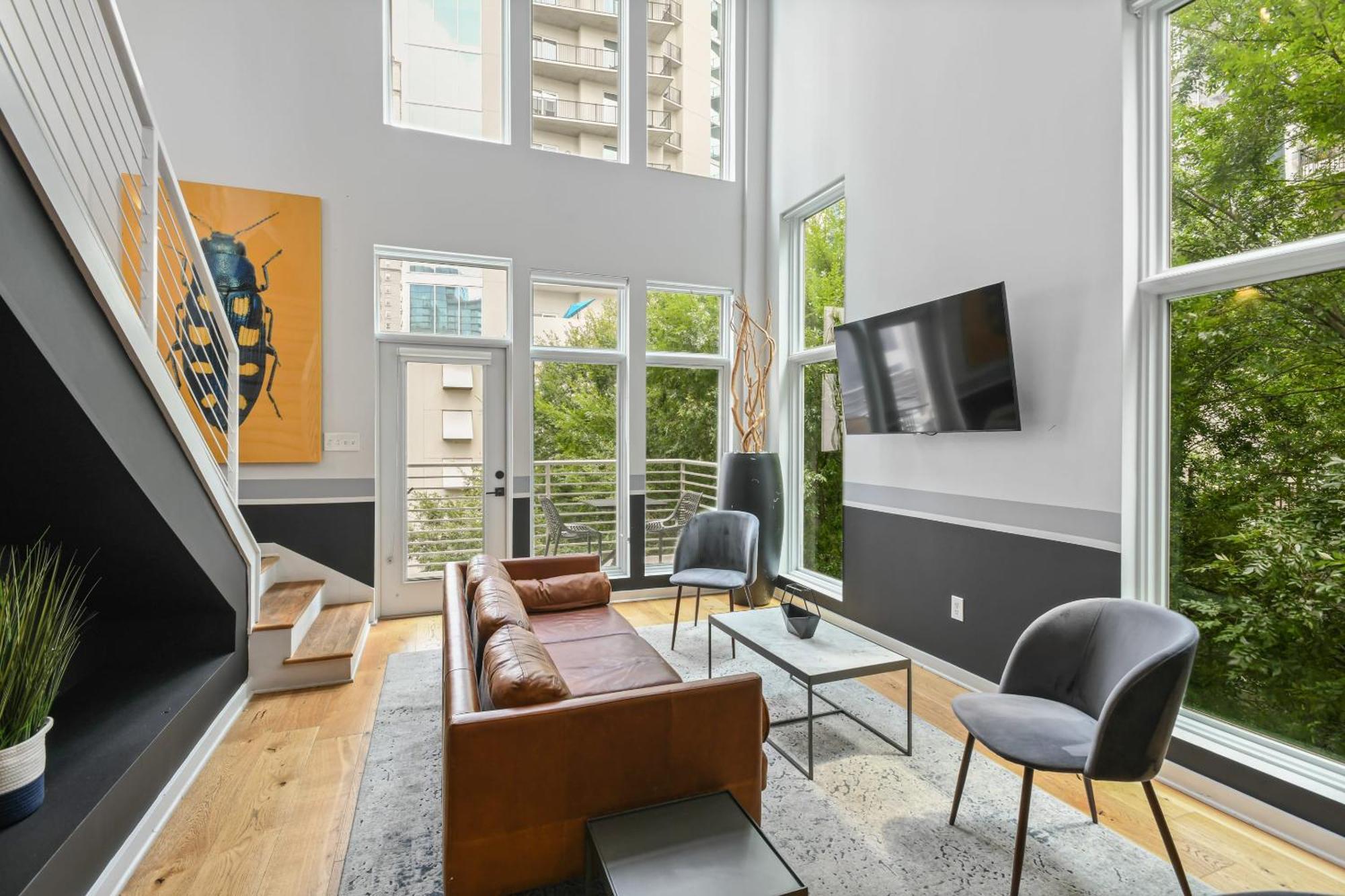 Stupendous Heart Of Piedmont Park Two Story Loft Apartment Atlanta Ngoại thất bức ảnh